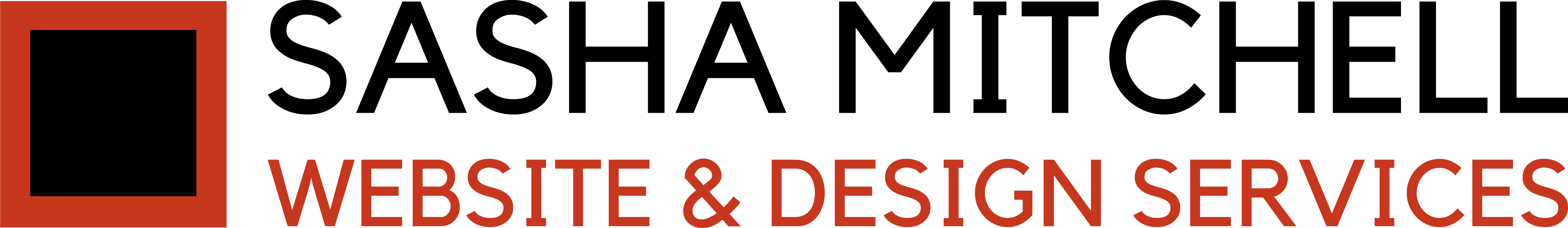 Sasha Mitchell Website & Design Services Logo